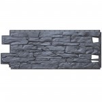 Панель фасадная ТехноНиколь Оптима Камень серый 1128х441 мм (0,42 м2), 10 шт/упак