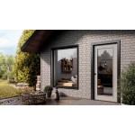 Панель фасадная ТехноНиколь Формлайт Кирпич серо-бежевый 1140х350 мм (0,318 м2), 16 шт/упак