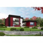 Фибросайдинг Decover Tinto тёмно-красный 3600х190х8 мм (0,684 м2), шт