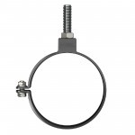 Хомут Трубы Универсальный с дюбелем L=140Мм ТехноНИКОЛЬ Черный