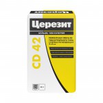 Ремонтная смесь для бетона Церезит CD 42 зимняя тиксотропного типа безусадочная 10-60 мм 25 кг, 48 шт/поддон Ремонтная смесь для бетона Церезит CD 42 зимняя тиксотропного типа безусадочная 10-60 мм 25 кг, 48 шт/поддон