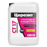 Грунтовка Церезит CT 17 Concentrate глубокого проникновения, концентрат, 10 л, шт