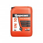 Грунтовка Церезит IN 10 Грунт интерьер для внутренних работ под финишную отделку 10 л, шт Грунтовка Церезит IN 10 Грунт интерьер для внутренних работ под финишную отделку 10 л, шт