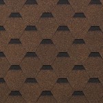 Гибкая черепица ТехноНиколь Shinglas Кадриль Дуб, 3 м2/упак