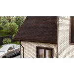 Гибкая черепица ТехноНиколь Shinglas Оптима Аккорд Коричневый, 3 м2/упак