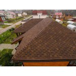 Гибкая черепица ТехноНиколь Shinglas Фазенда Коричневый, 2,6 м2/упак