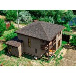 Гибкая черепица ТехноНиколь Shinglas Финская черепица Аккорд Коричневый, 3 м2/упак