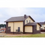 Гибкая черепица ТехноНиколь Shinglas Финская черепица Соната Коричневый, 3 м2/упак