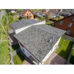 Гибкая черепица ТехноНиколь Shinglas Финская черепица Соната Серый, 3 м2/упак