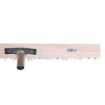 Щетка тротуарная на деревянной колодке без черенка, 600 мм, шт