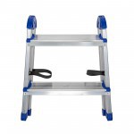 Стремянка алюминиевая двухсторонняя, 2 ступени, шт