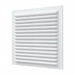 Решетка вентиляционная с сеткой 138х138 мм белая ERA А1313С, шт Решетка вентиляционная с сеткой 138х138 мм белая ERA А1313С, шт