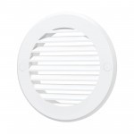 Решетка вентиляционная с фланцем 100 мм белая ERA A10RK, шт Решетка вентиляционная с фланцем 100 мм белая ERA A10RK, шт