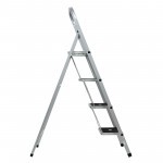 Стремянка стальная с широкими ступенями, 4 ступени, шт