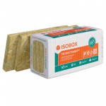 Минеральная вата Isobox 40 P Теплостандарт 1200х610х100 мм, 6 шт/упак