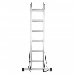Лестница алюминиевая универсальная, двухсекционная, 6 ступеней, шт