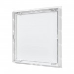 Люк ревизионный пластиковый нажимной 318х318 мм, с фланцем 296х296 мм, Era Aur AD3030, шт