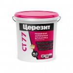 Штукатурка декоративная Церезит СТ 77 акриловая мозаичная, база, 7,15 кг, шт