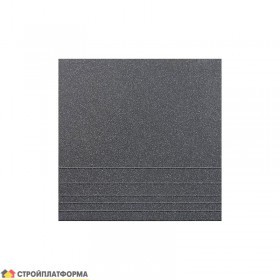Керамогранит 300*300*8мм U111M (соль-перец, черный) ступени (1,35м2/кор), кор