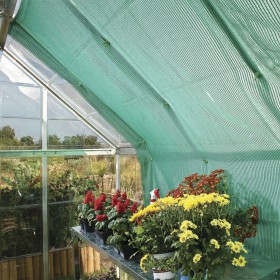 Сетка фасадная защитная SDM зеленая, 35 г/м2, 2х50 м, рул