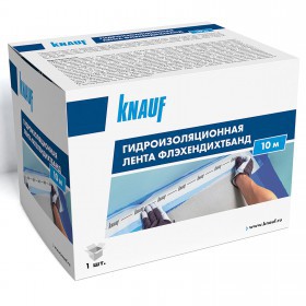 Лента гидроизоляционная Knauf Флэхендихтбанд 10 м, шт