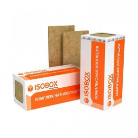 Минеральная вата Isobox ИНСАЙД 45 кг/м3 1200х600х50 мм, 6 шт/упак