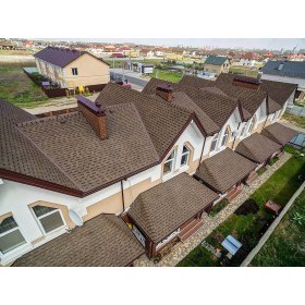 Гибкая черепица ТехноНиколь Shinglas Ранчо Коричневый, 2 м2/упак