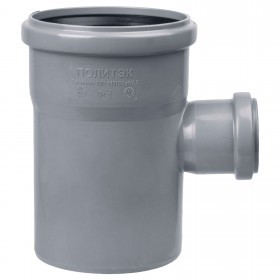 Тройник для внутренней канализации 90 градусов ПП 110х50х110 мм, шт