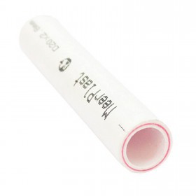 Труба полипропиленовая MeerPlast 25х4,2 мм 2 м армированная стекловолокном PN25 SDR 6, шт