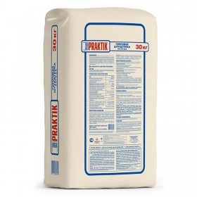 Штукатурка гипсовая Bergauf Praktik легкая 30 кг, шт