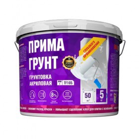 Грунтовка Brozex ПРИМА ГРУНТ глубокого проникновения 5 кг, шт