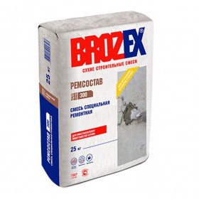 Ремсостав Brozex 300 быстротвердеющий 25 кг, шт