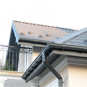 Коллектор Docke Lux 140/100 мм Ral 7004 графит, шт