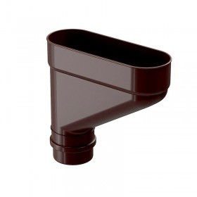 Коллектор Docke Lux 140/100 мм Ral 8019 шоколад, шт