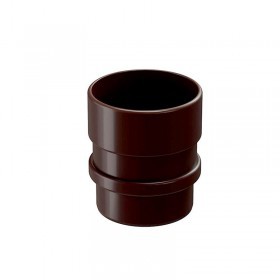 Муфта соединительная Docke Lux 140/100 мм Ral 8019 шоколад, шт