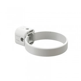 Хомут трубы универсальный Docke Lux 140/100 мм Ral 9003 пломбир, шт