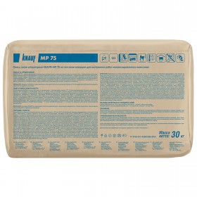 Штукатурка гипсовая Knauf МП 75 для машинного нанесения 30 кг, шт