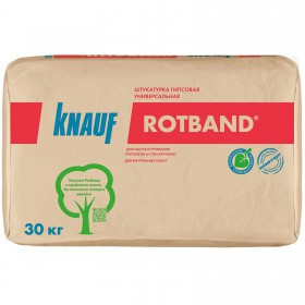 Штукатурка гипсовая Knauf Ротбанд 30 кг, шт