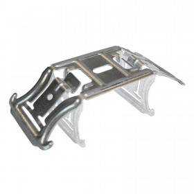 Соединитель двухуровневый Knauf для ПП 60х27 мм с зажимом, 0,9 мм, 100 шт/упак