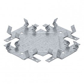 Соединитель одноуровневый КРАБ Knauf для ПП 60х27 мм, 0,9 мм, шт