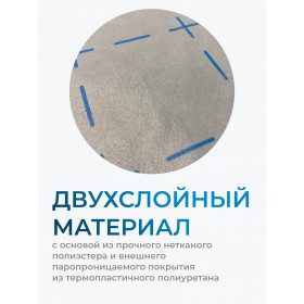 Гидро-ветрозащитная мембрана Knauf Nord Superdiffusion Membrane супердиффузионная 75 м2, рул