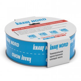 Лента соединительная Knauf Nord односторонняя, 60 мм, 25 м, шт
