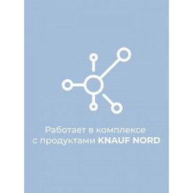 Лента соединительная Knauf Nord односторонняя, 60 мм, 25 м, шт