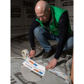 Лента соединительная Knauf Защита односторонняя, 60 мм, 25 м, шт