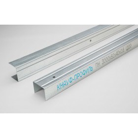 Профиль направляющий ПН Кнауф 50х40х3000 мм оцинкованный 0,6 мм, шт