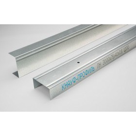 Профиль направляющий ПН Кнауф 75х40х3000 мм оцинкованный 0,6 мм, шт