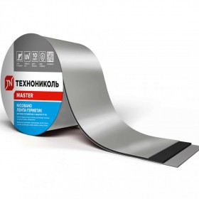Лента-герметик ТехноНиколь Nicoband серебристый 10 см х 10 м, шт