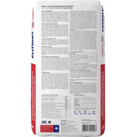 Клей Plitonit B+ С1ТЕ для плитки из камня, керамогранита, керамики 25 кг, шт