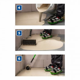 Ровнитель для пола Plitonit Universal+ быстротвердеющий самовыравнивающийся 20 кг, 48 шт/поддон