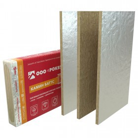 Минеральная вата Роквул Камин Баттс 110 кг/м3 1000х600х30 мм, 4 шт/упак